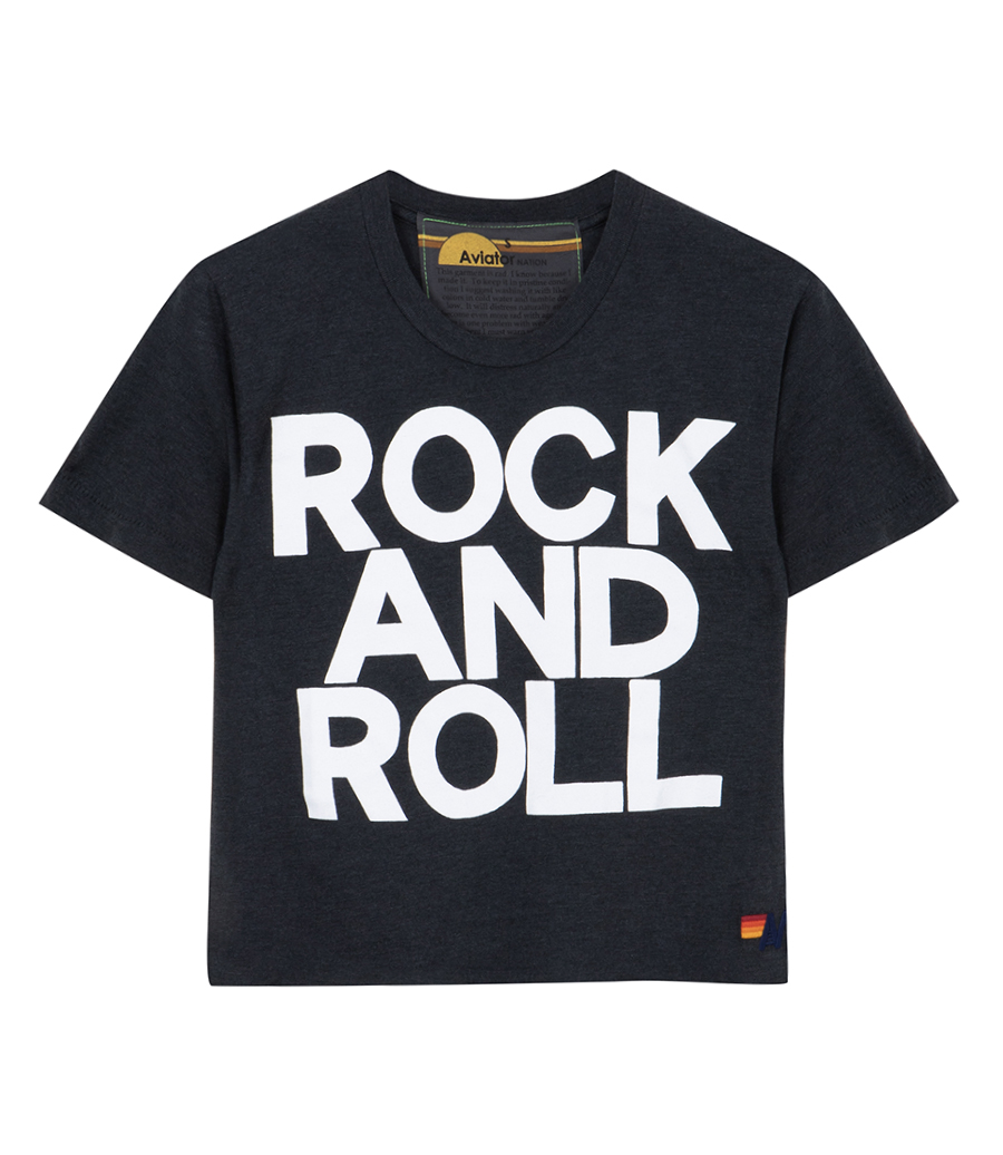 AVIATOR NATION - ROCK N ROLL BOYFRIEND  T SHIRT