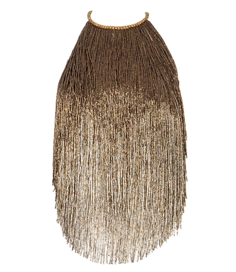 RETROFETE - SABLE FRINGE TOP