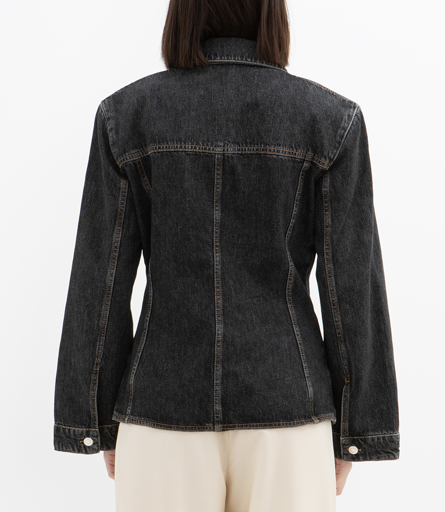 STRUCTURED DENIM JACKET