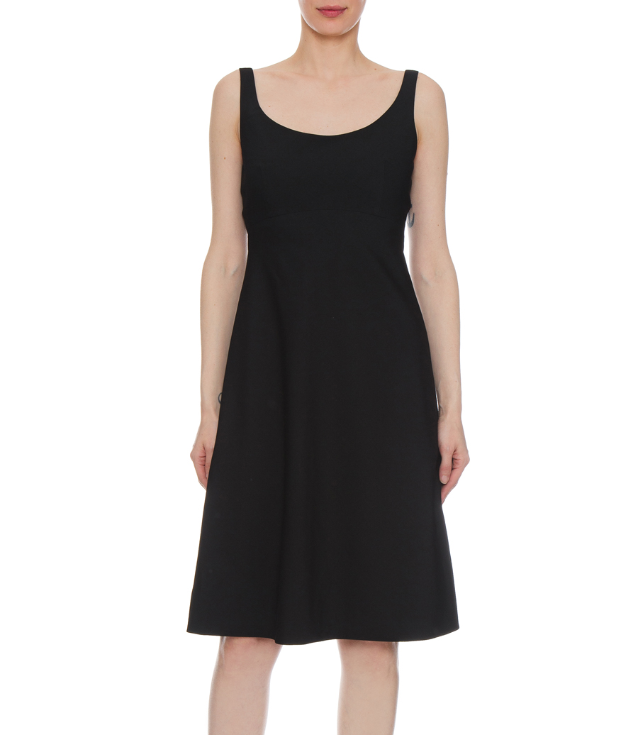 PORTRAIT NECK DRESS