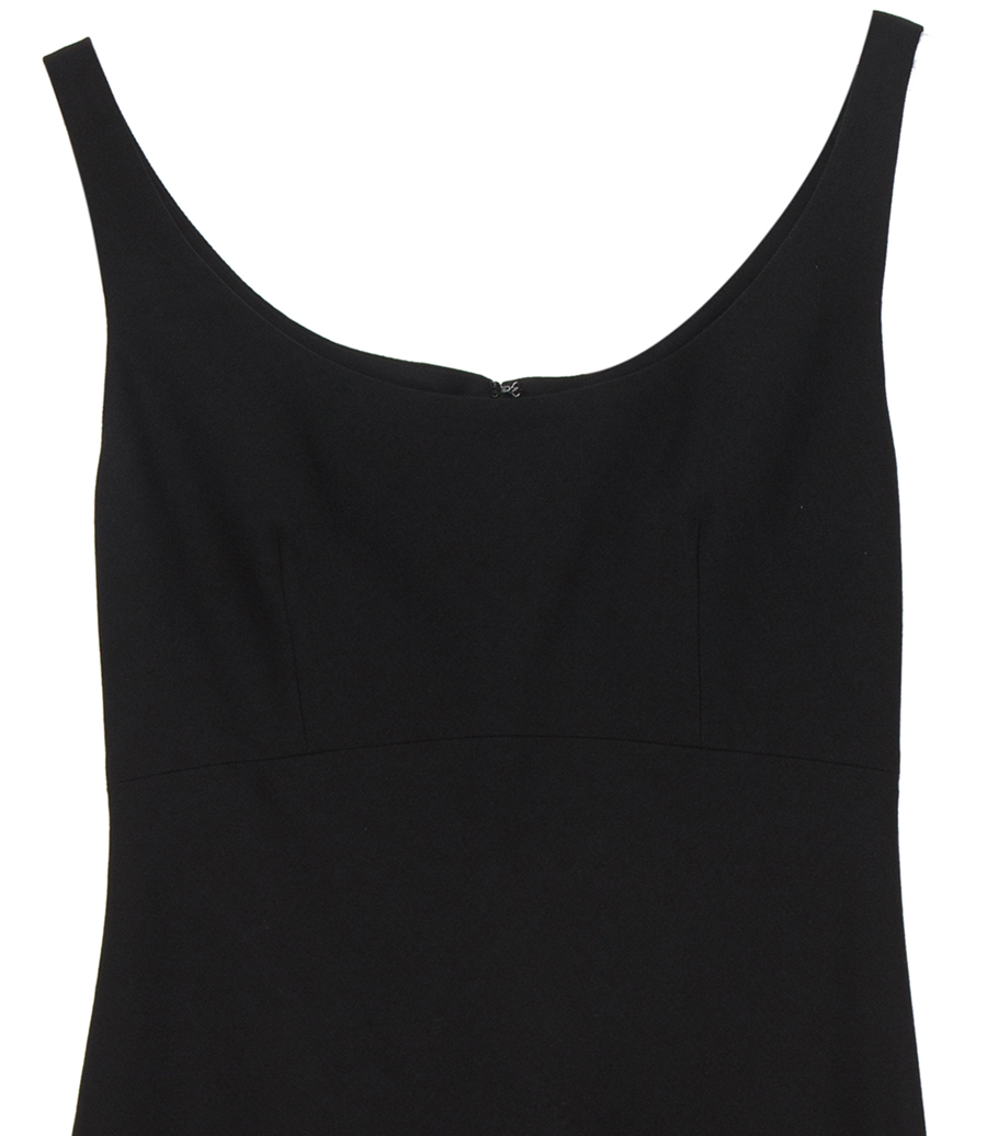 PORTRAIT NECK DRESS
