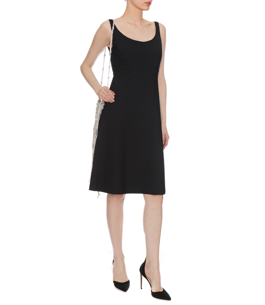 PORTRAIT NECK DRESS