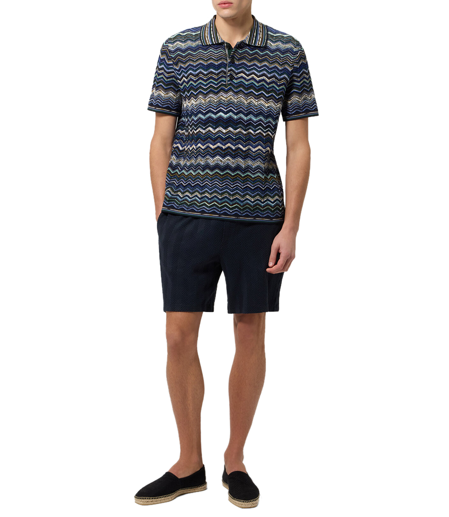 CHEVRON PATTERN POLO