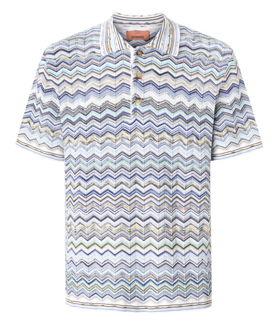MISSONI - CHEVRON PATTERN POLO