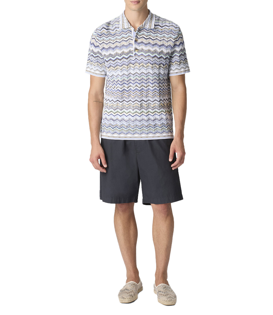 CHEVRON PATTERN POLO