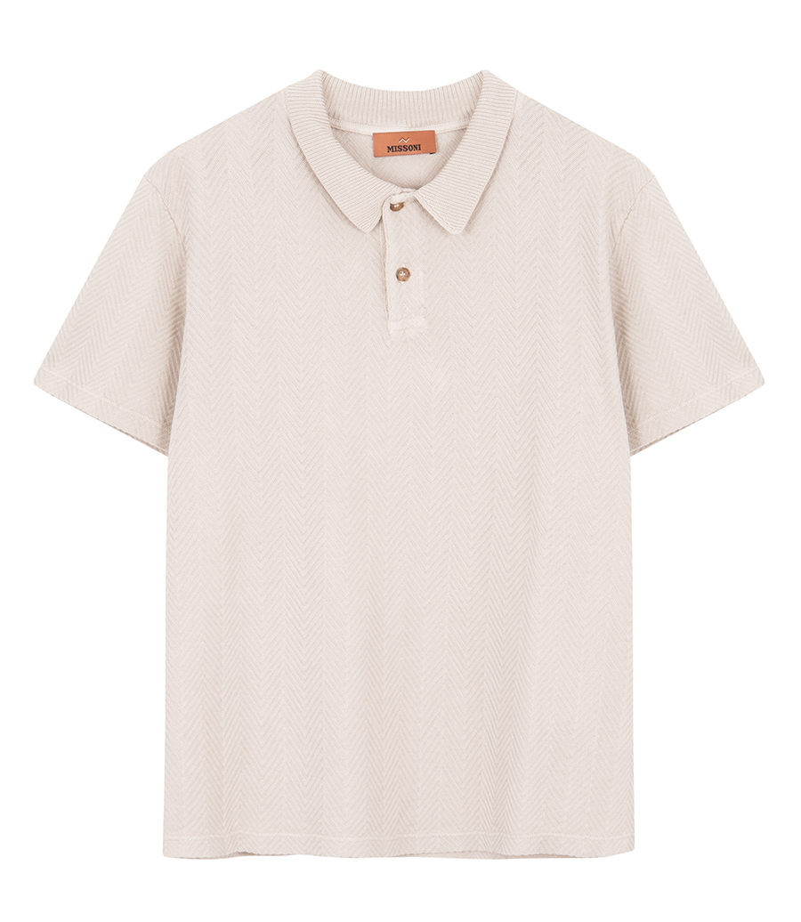 MISSONI - ZIGZAG MOTIF POLO