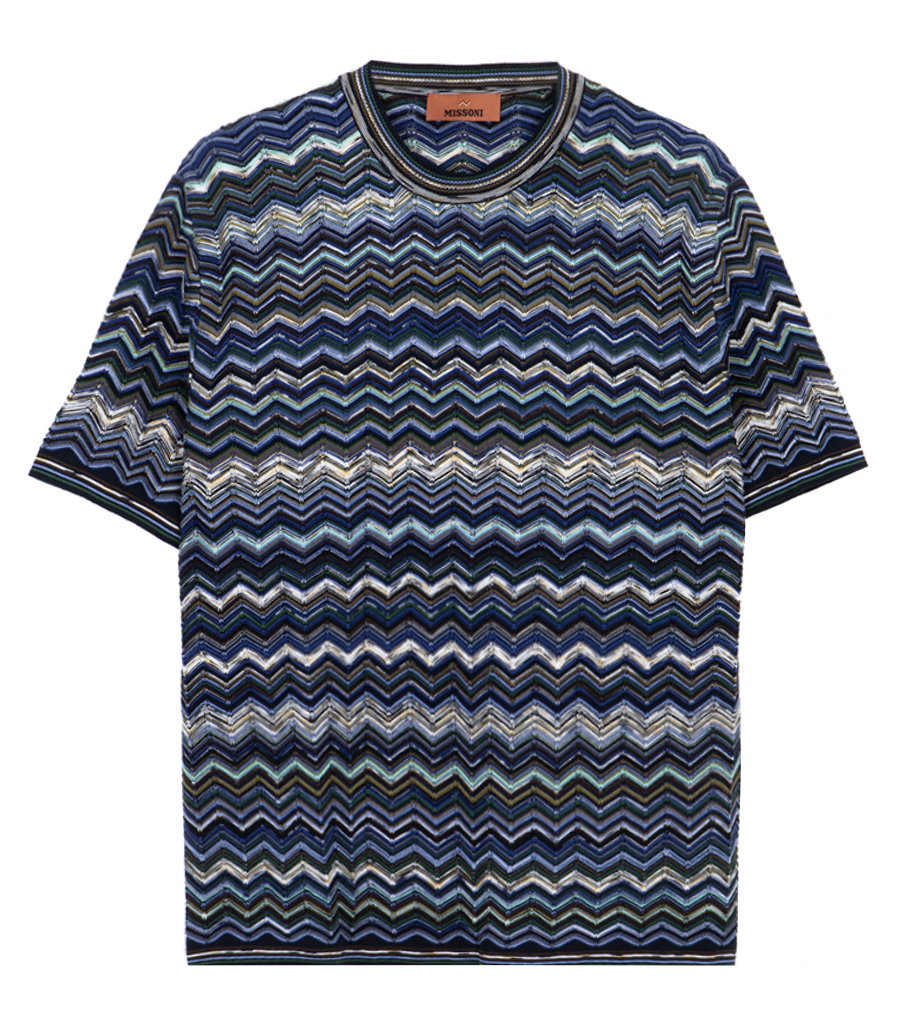 MISSONI - CHEVRON PATTERN SS T-SHIRT
