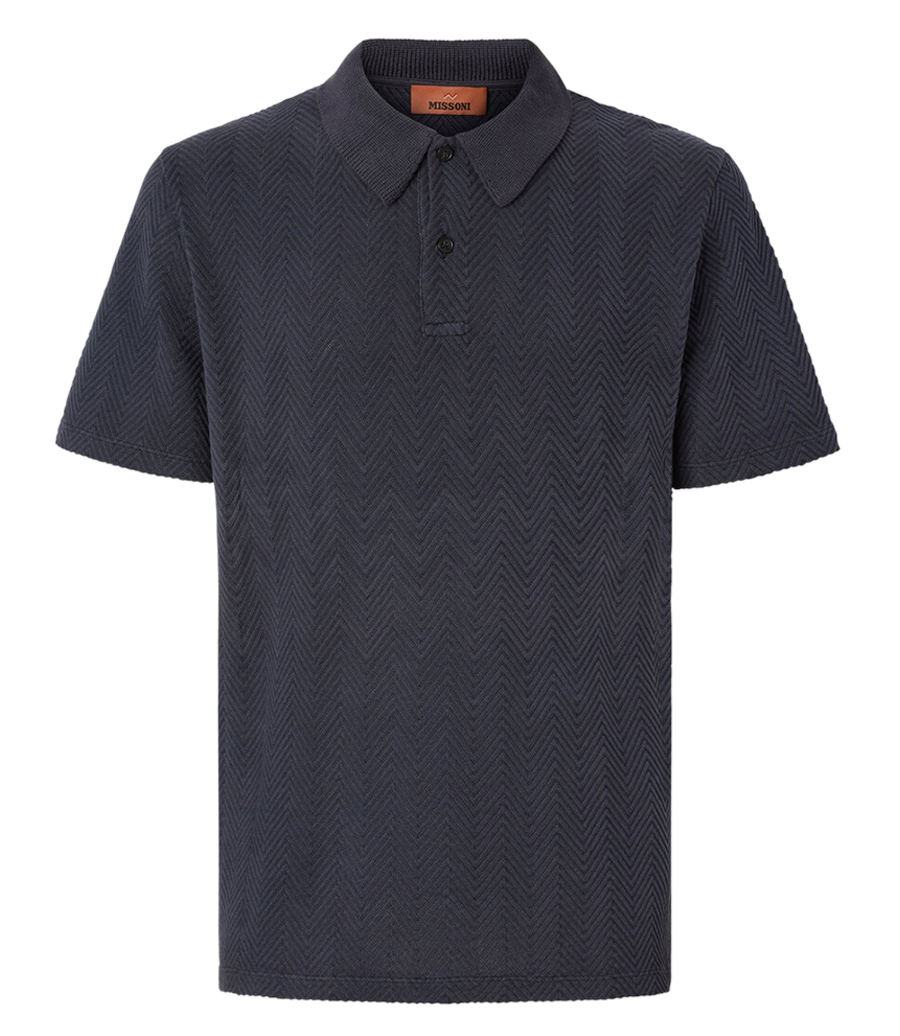 MISSONI - ZIGZAG MOTIF POLO