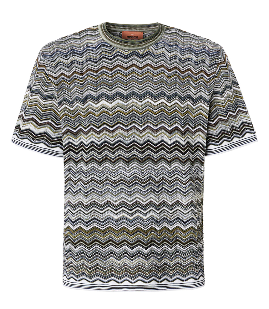 MISSONI - CHEVRON PATTERN SS T-SHIRT