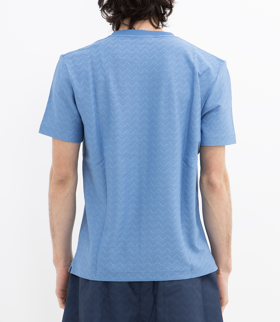 ZIGZAG DESIGN T-SHIRT SS