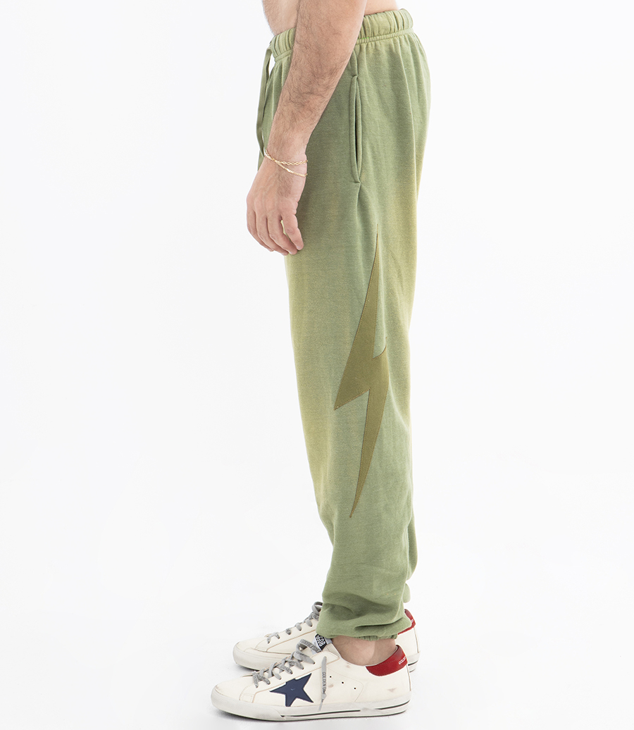MENS BOLT STITCH FADED SWEATPANTS