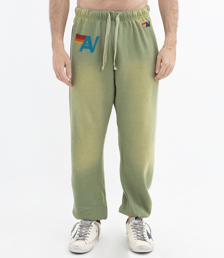 LOGO MENS FADED SWEATPANTS