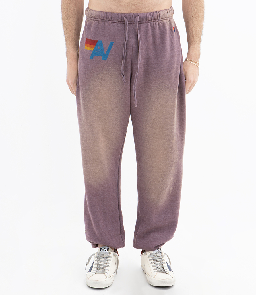LOGO MENS FADED SWEATPANTS