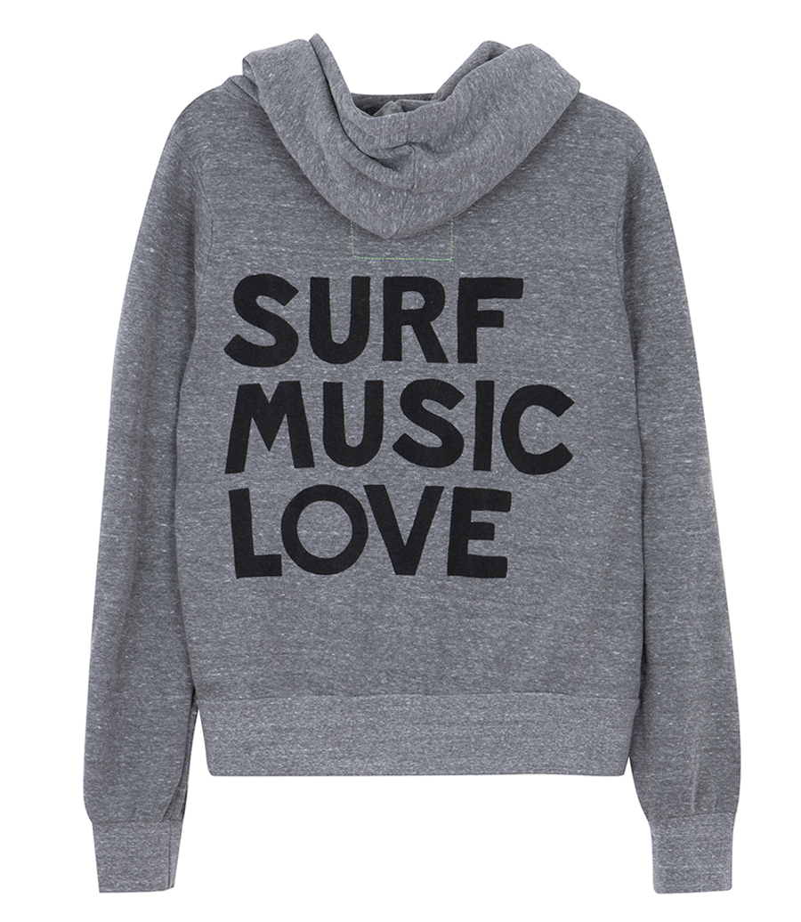 AVIATOR NATION - SURF MUSIC LOVE ZIP HOODIE