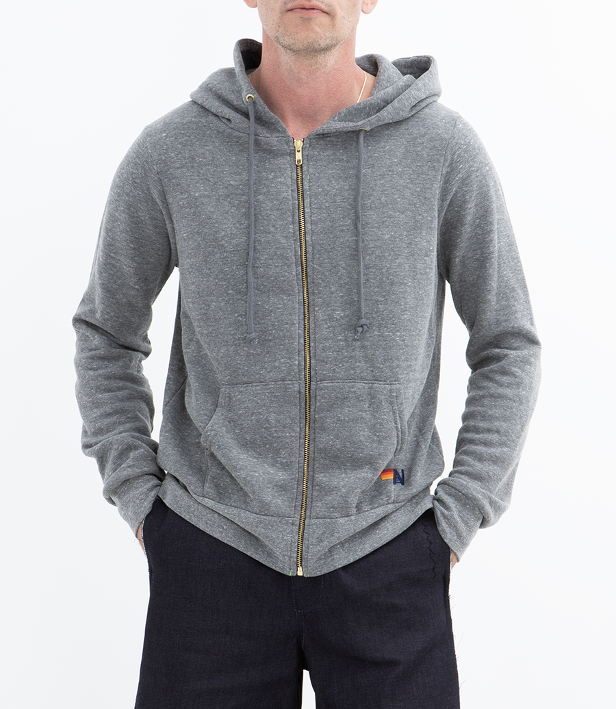 SURF MUSIC LOVE ZIP HOODIE