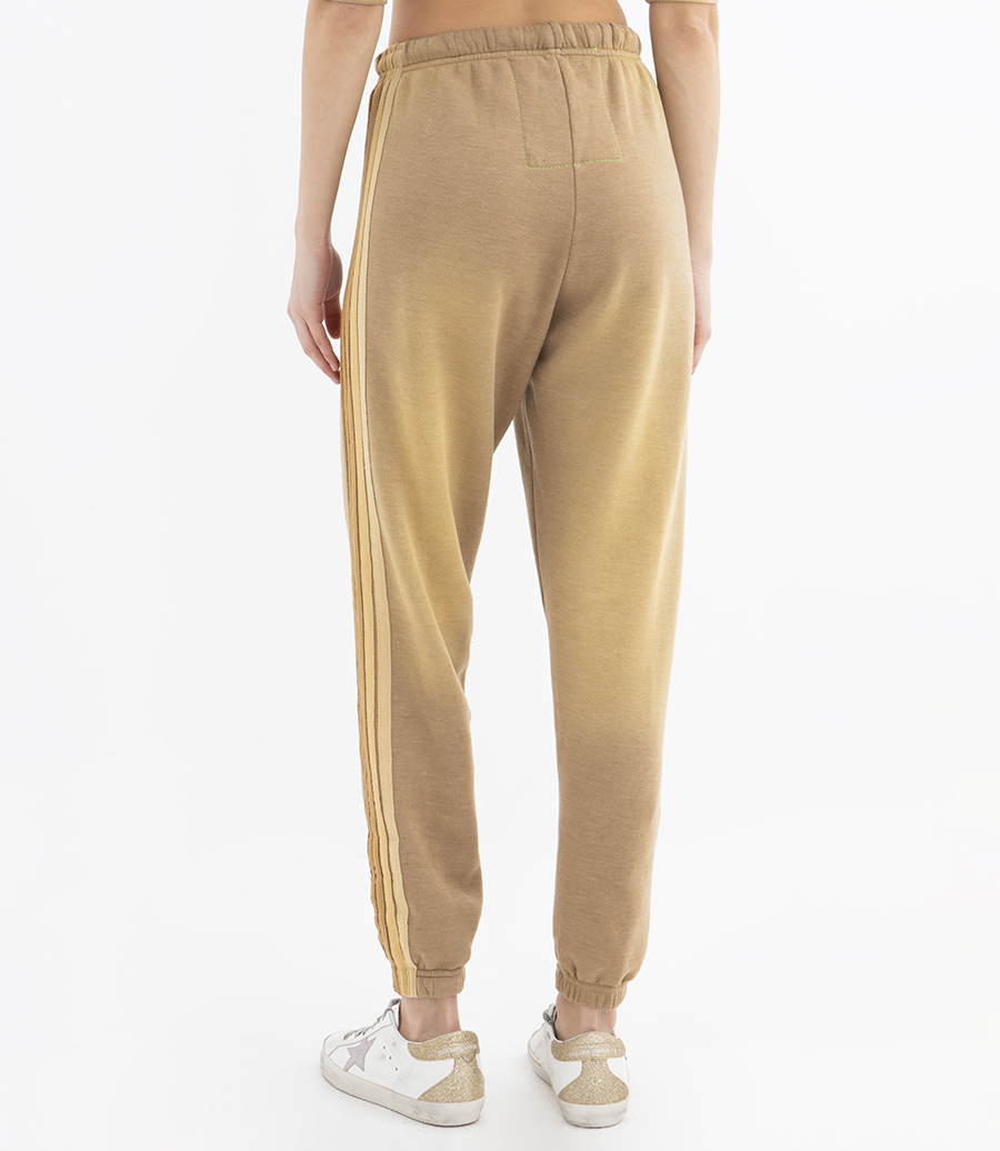 WOMENS 5 STRIPE FADED  SWEATPANTS