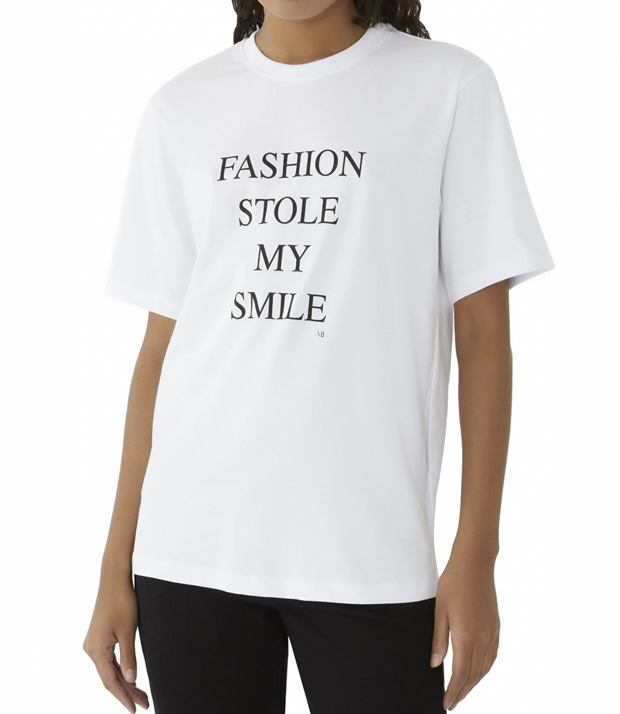 FASHION STOLE MY SMILE TEE