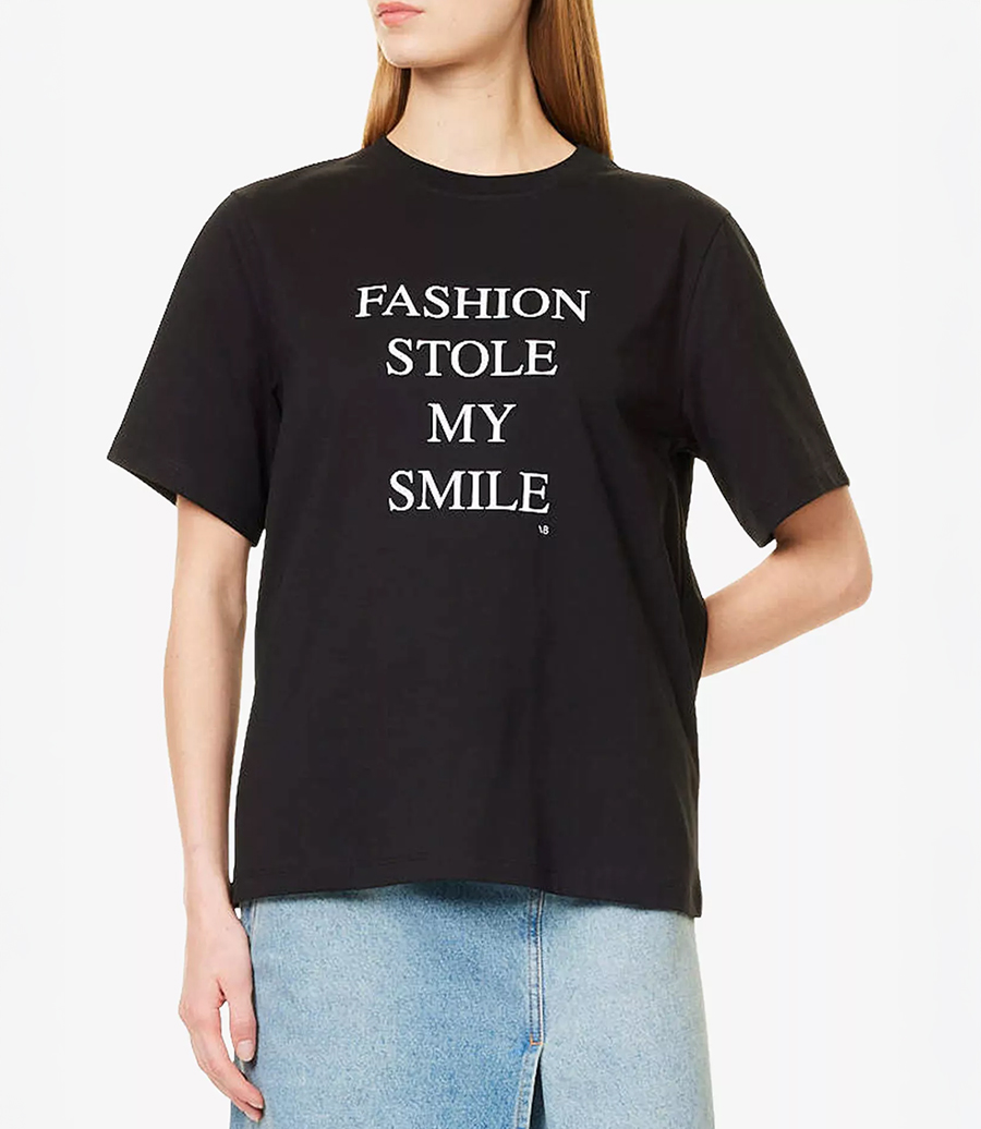 FASHION STOLE MY SMILE TEE