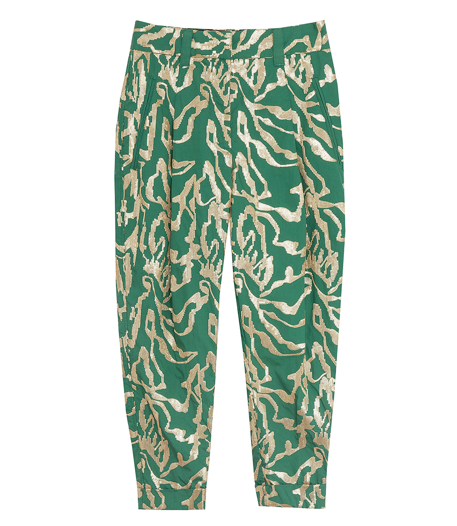3.1 PHILLIP LIM - EMBELLISHED CUFFED TROUSER