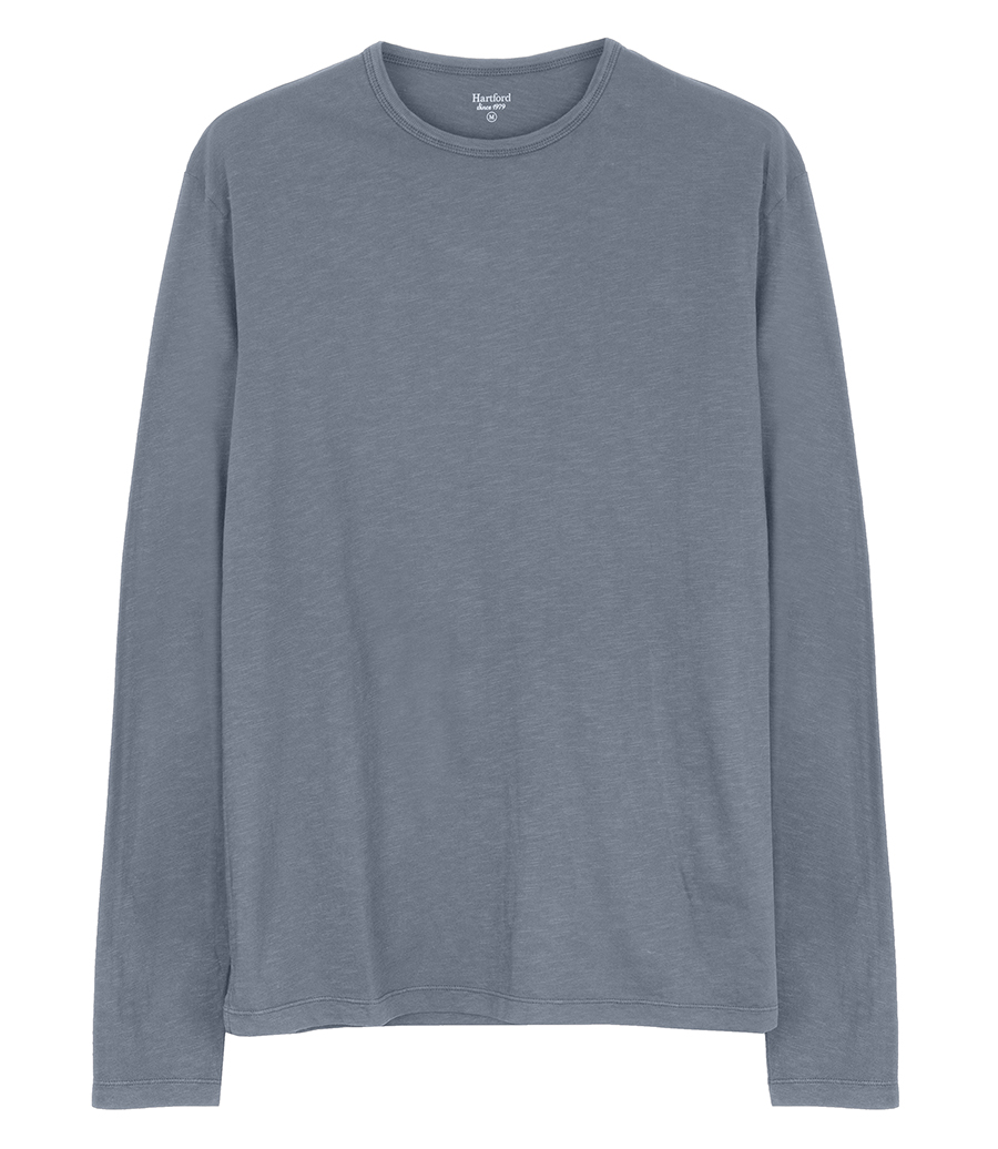 HARTFORD - SLUB JERSEY TEE L/S