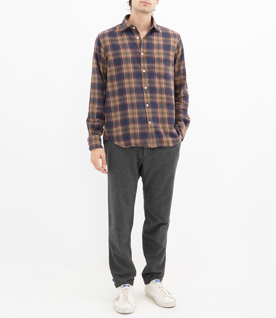 PAUL MENS BRUSHED COTTON SHIRT