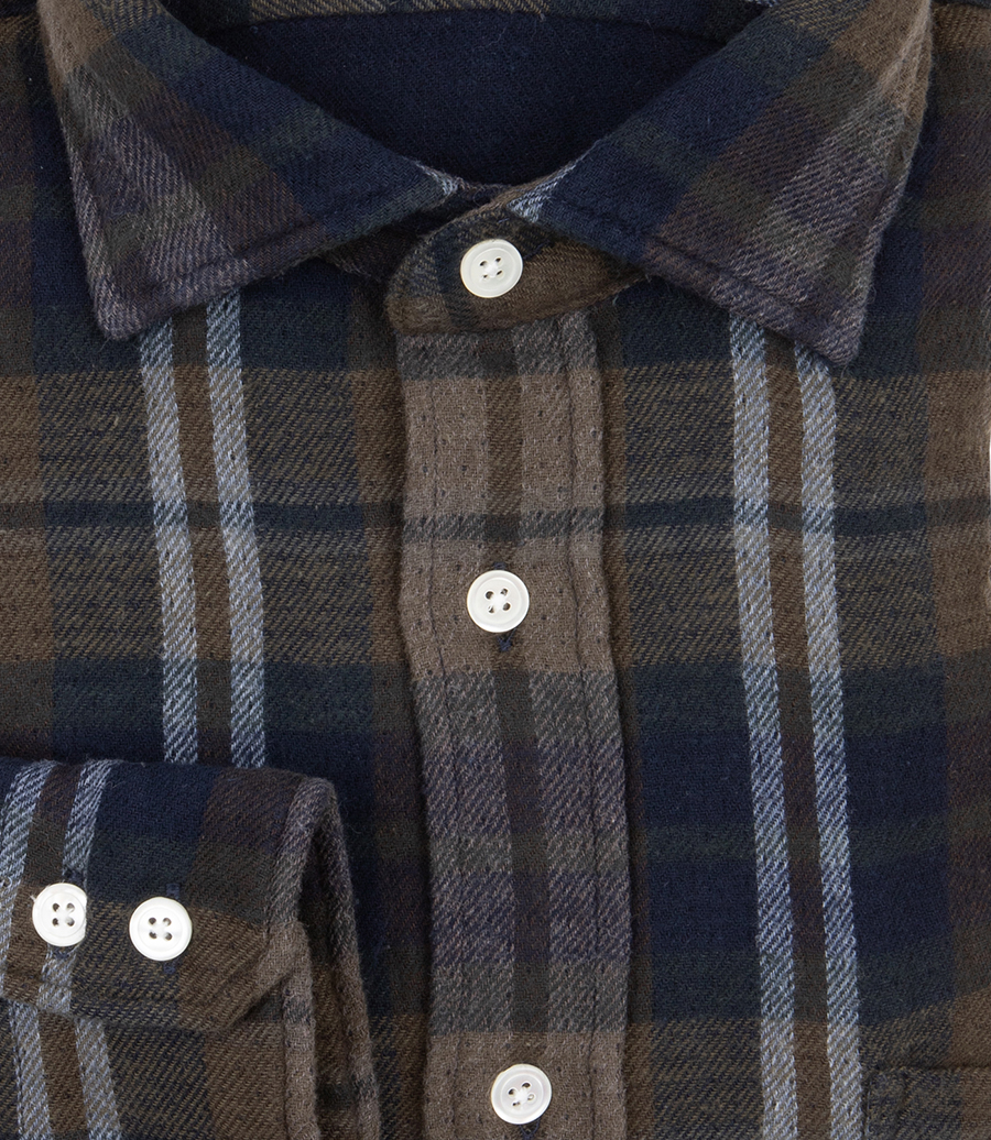 PAUL DOUBLE FACE FLANNEL SHIRT