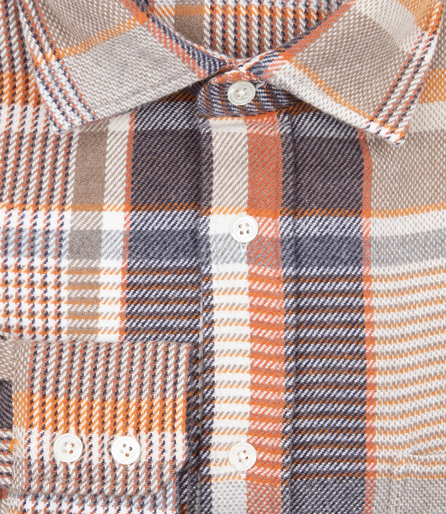 FLANNEL CHECKED PAUL SHIRT