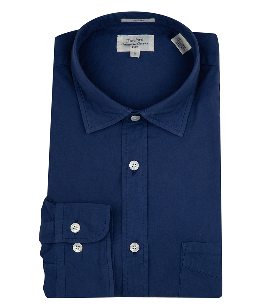 HARTFORD - TWILL STORM SLIM-FIT SHIRT