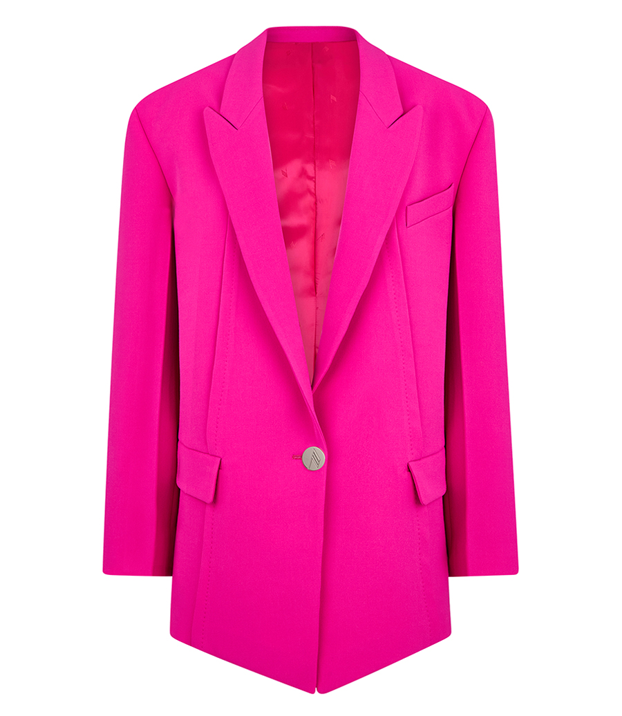 THE ATTICO - ''GLEN'' SUGAR PINK BLAZER