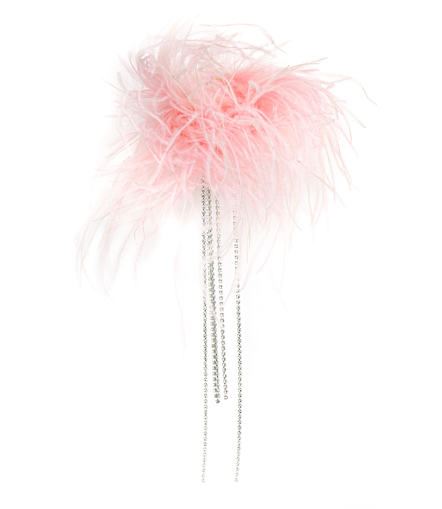 MAGDA BUTRYM - FEATHER CRYSTAL EARRING
