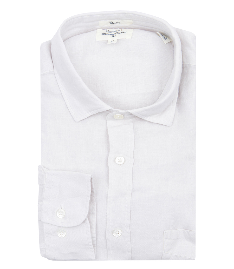 HARTFORD - LINEN STORM PAT SHIRT