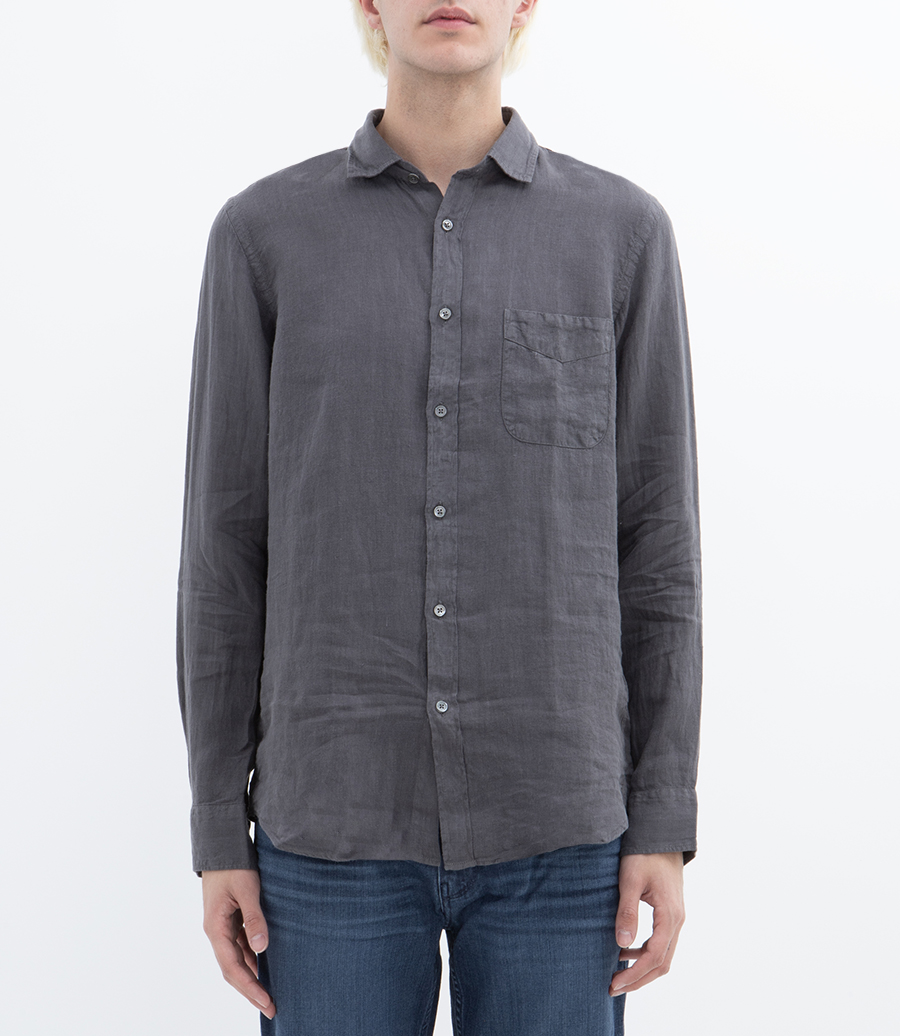 LINEN STORM PAT SHIRT