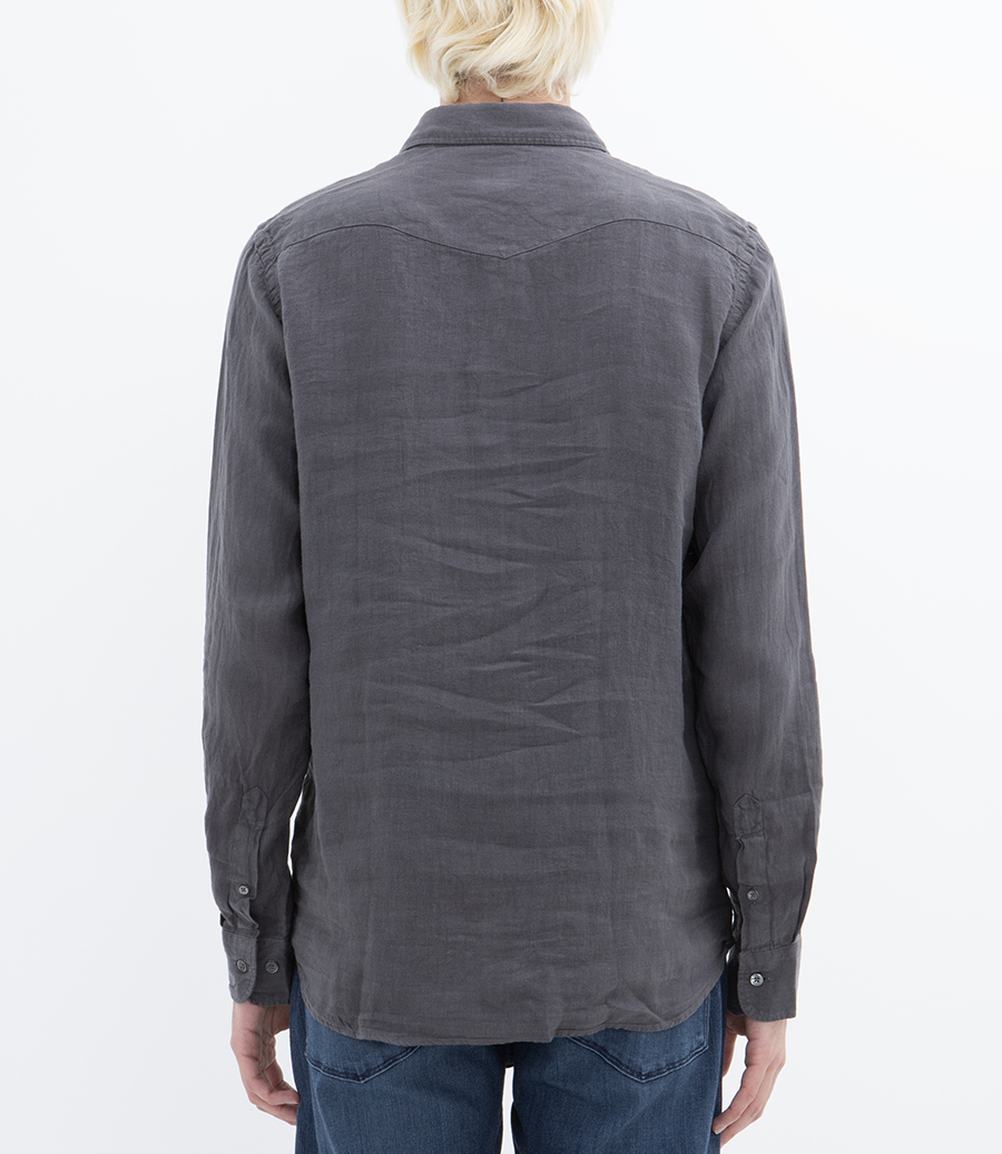 LINEN STORM PAT SHIRT