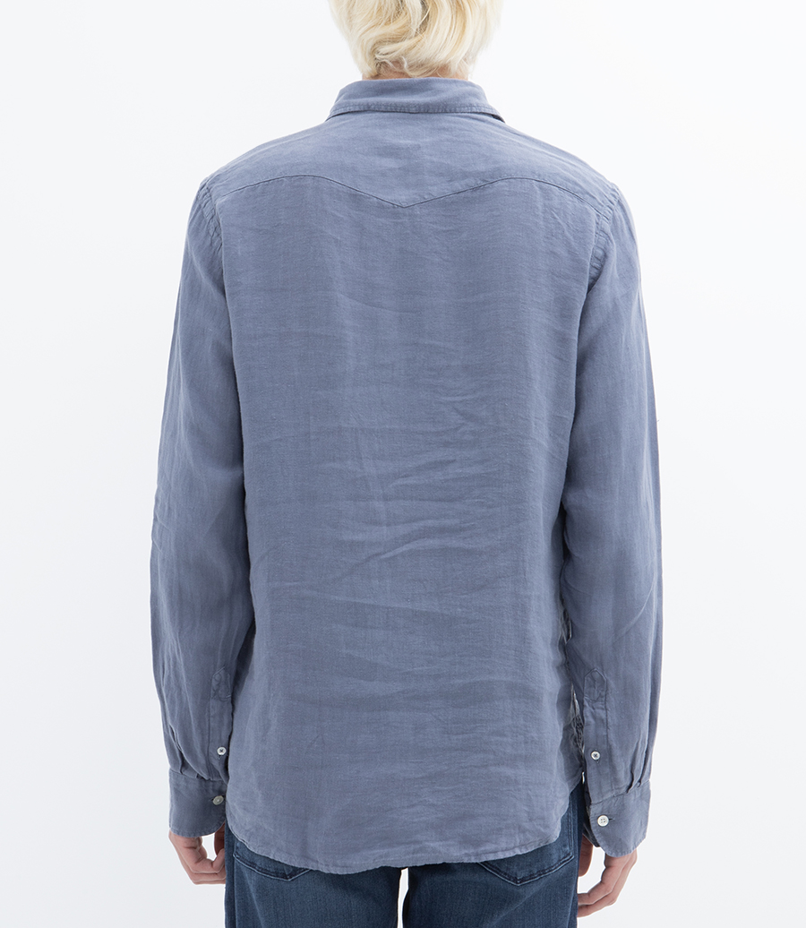 LINEN STORM PAT SHIRT