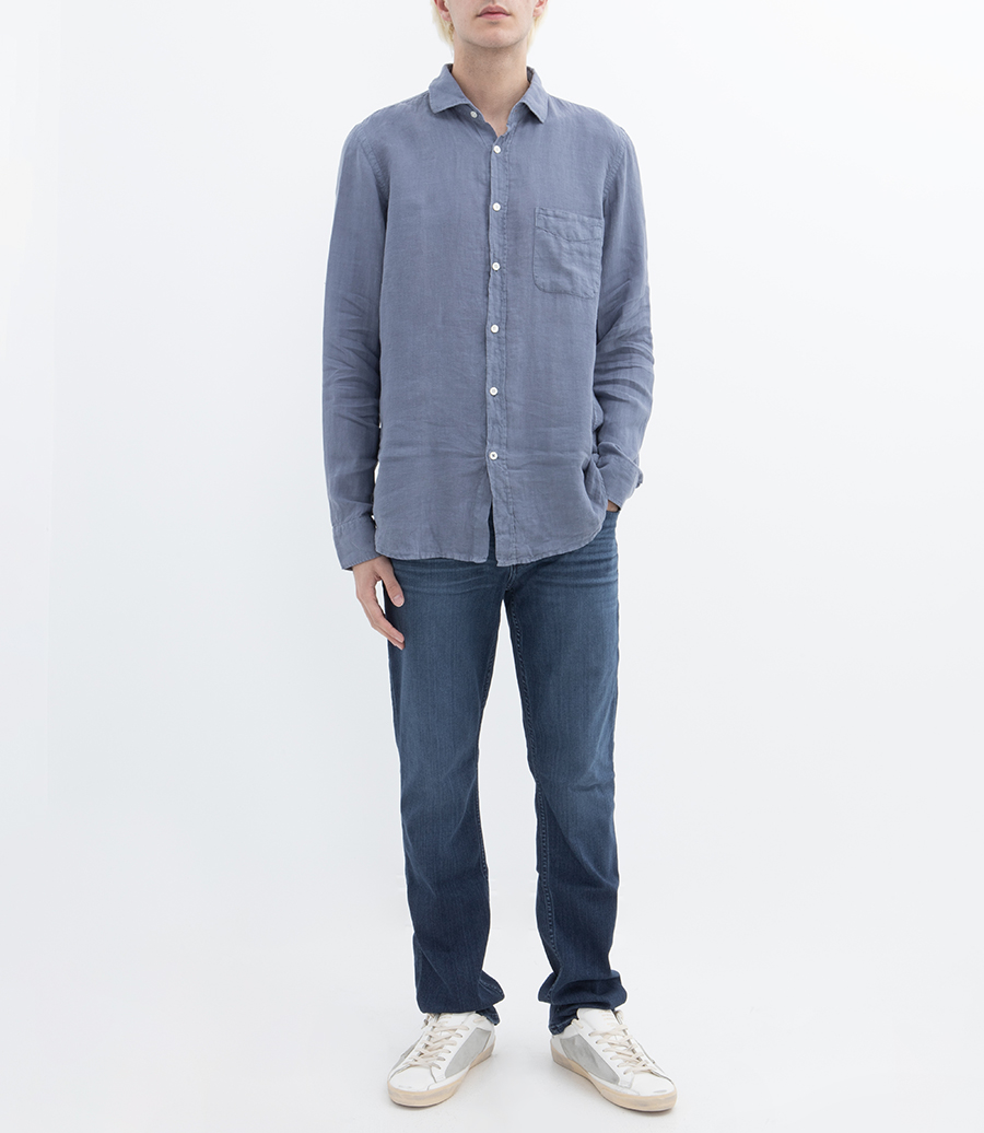 LINEN STORM PAT SHIRT