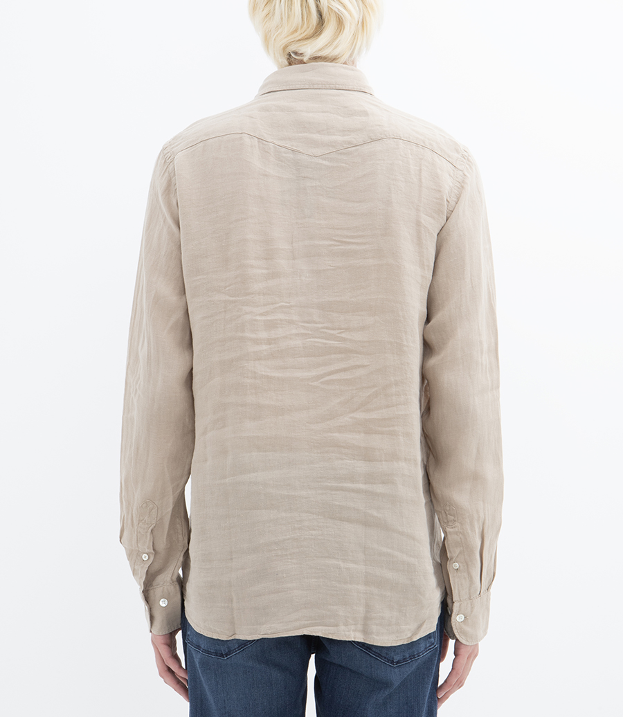 LINEN STORM PAT SHIRT