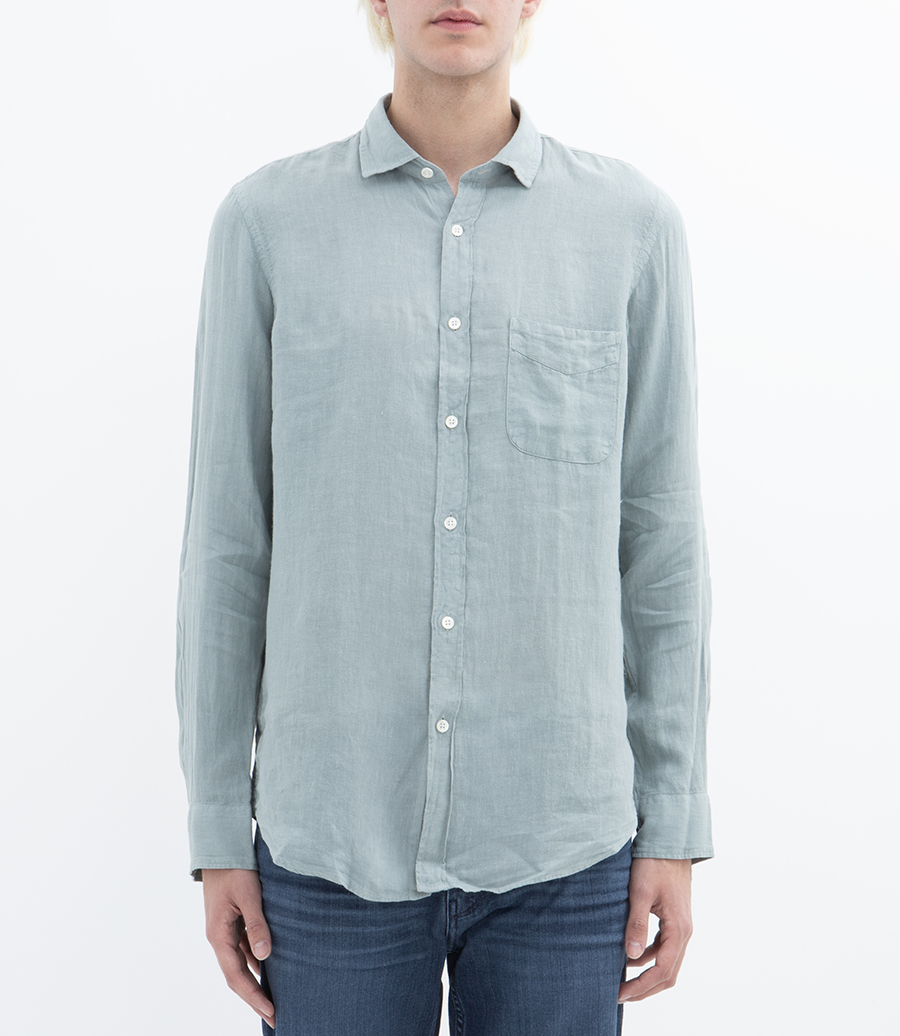 LINEN STORM PAT SHIRT