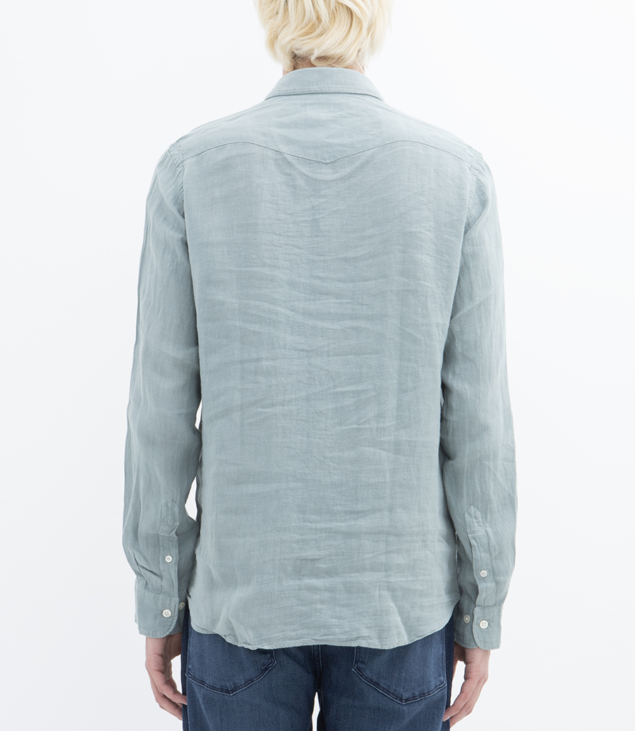 LINEN STORM PAT SHIRT