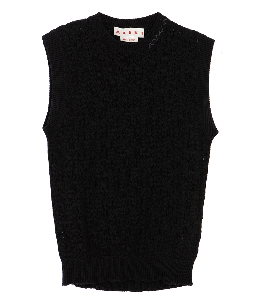 MARNI - EMBROIDERED ROUNDNECK SWEATER