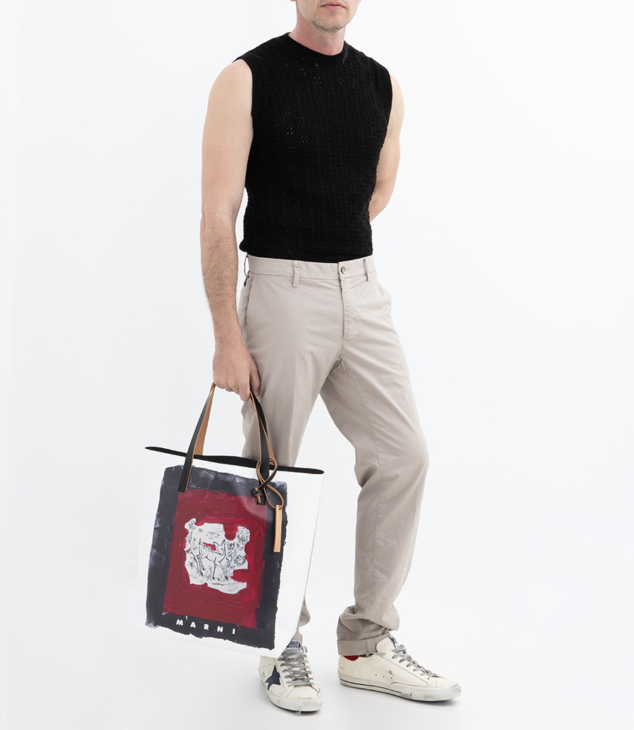 EMBROIDERED ROUNDNECK SWEATER