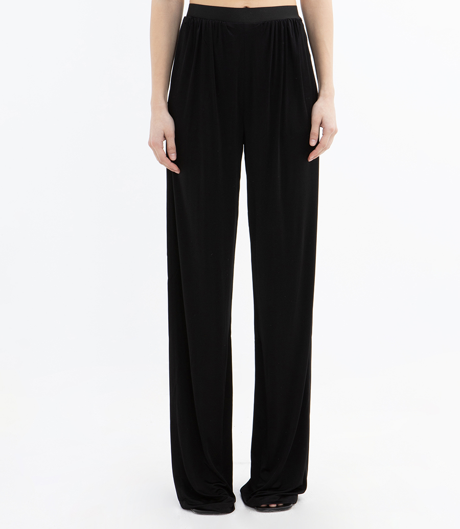 ELASTIC WIDE LEG PANT