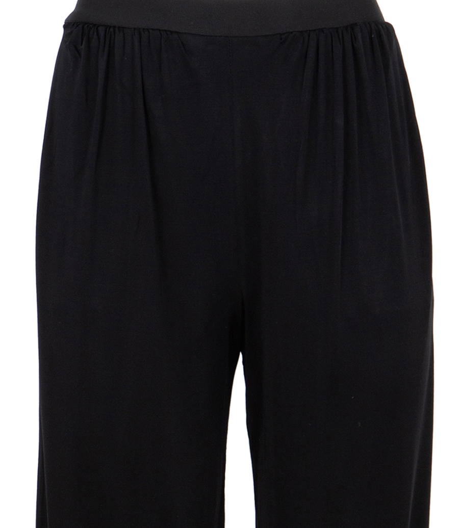 ELASTIC WIDE LEG PANT