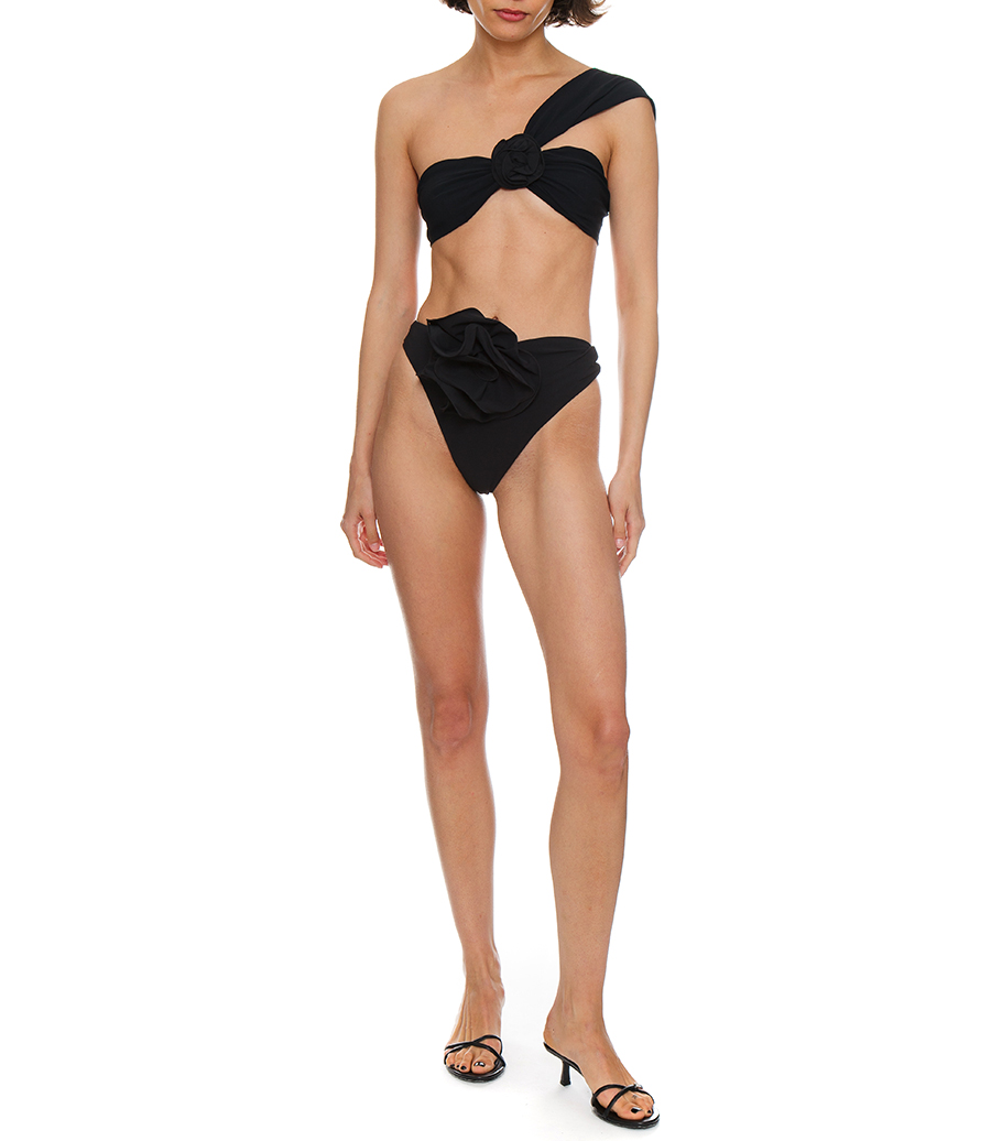 HIGH LEG FLOWER BIKINI