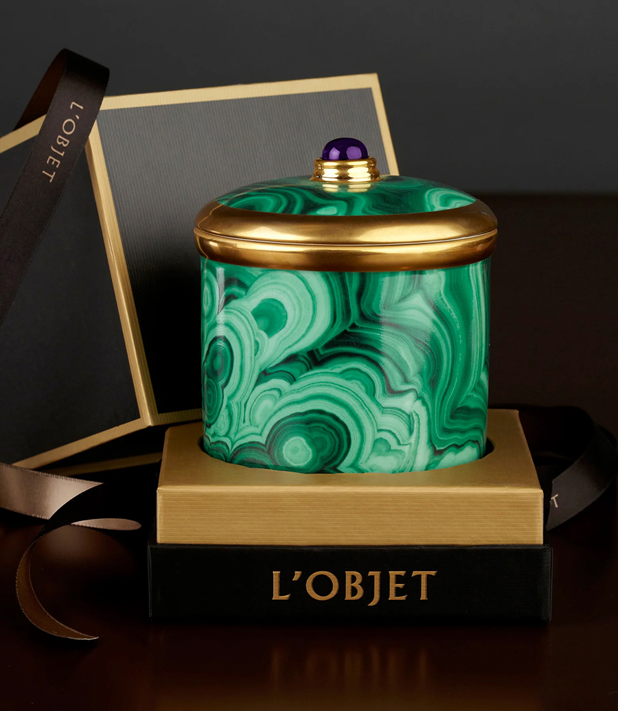 MALACHITE CANDLE