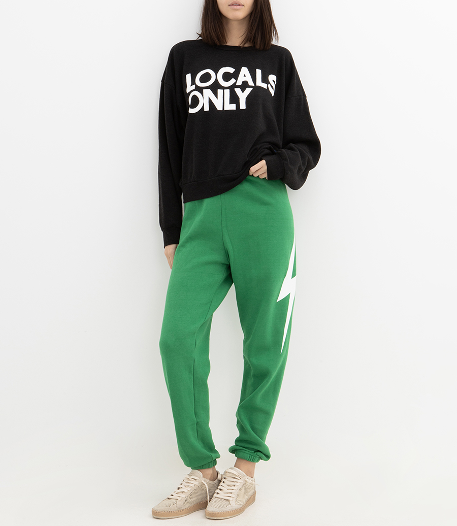 LOCALS ONLY RELAXED CREW SWEATSHIRT