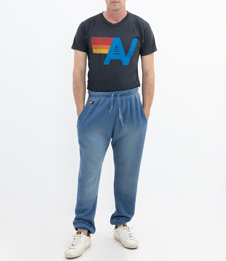 MENS ESSENTIAL FADED SWEATPANTS