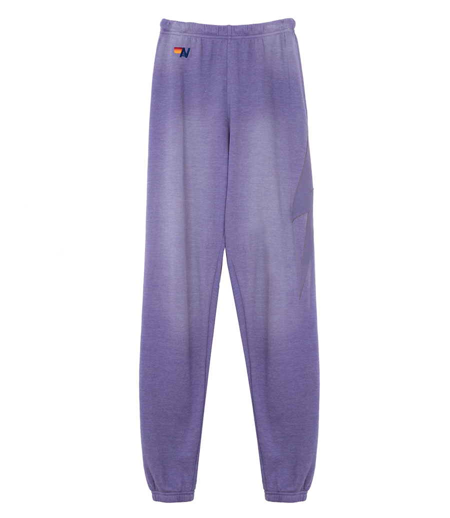 AVIATOR NATION - WOMENS BOLT FADED STICH SWEATPANTS