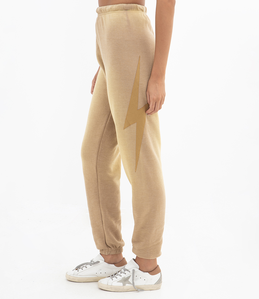 WOMENS BOLT FADED STICH SWEATPANTS