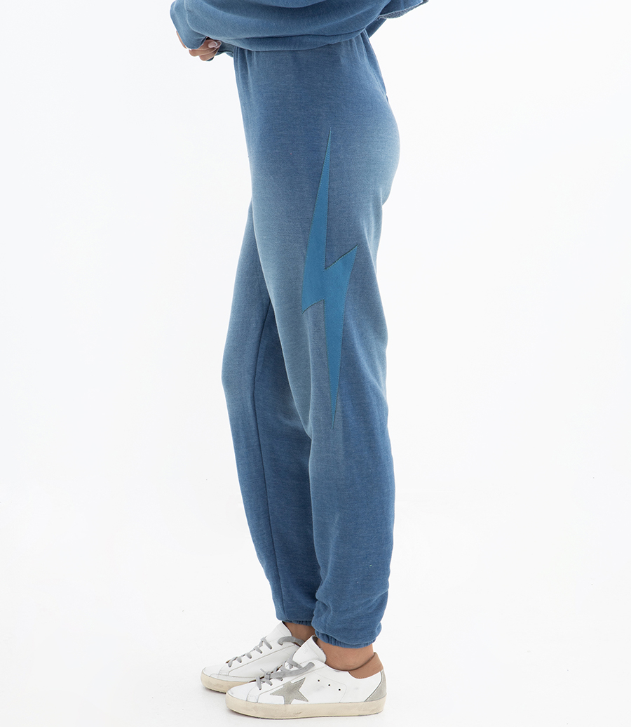 WOMENS BOLT FADED STICH SWEATPANTS