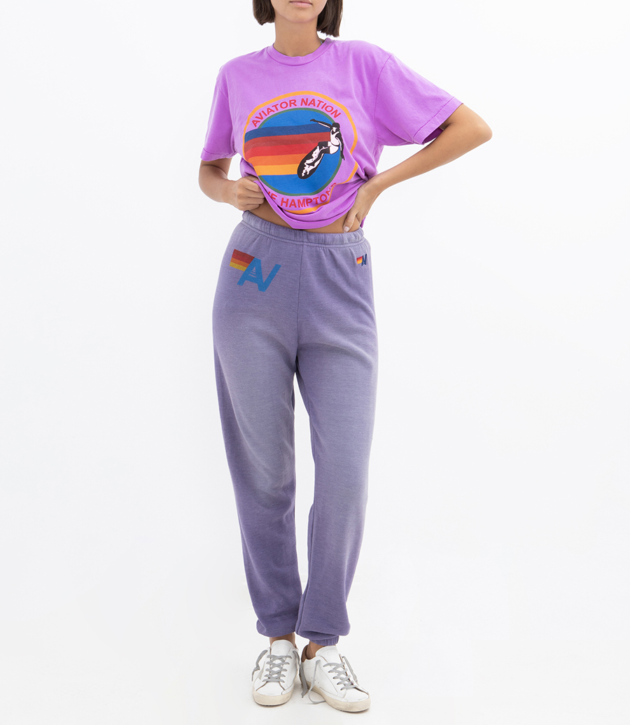 WOMENS VINTAGE LOGO FADED SWEATPANTS